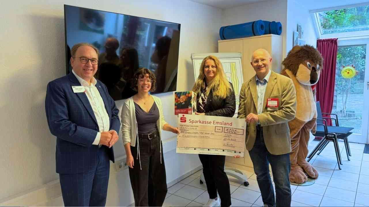 BNI Lingen unterstützt Kinderhospiz BNI Lingen unterstützt Kinderhospiz